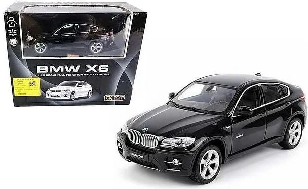 Fjernstyret BMW X6 i målestoksforholdet 1:28