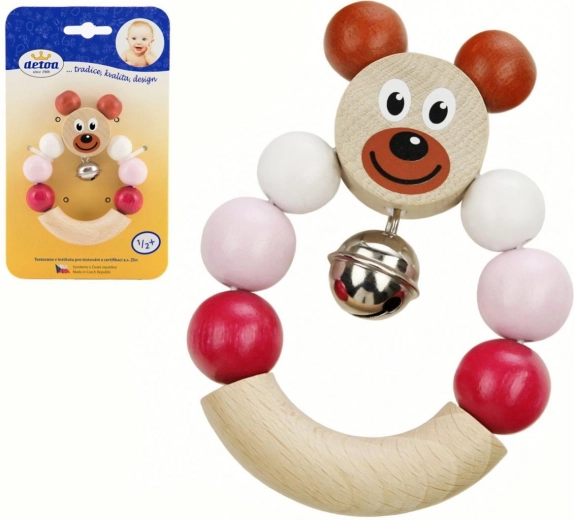 Detoa rangle bjørn lyserød