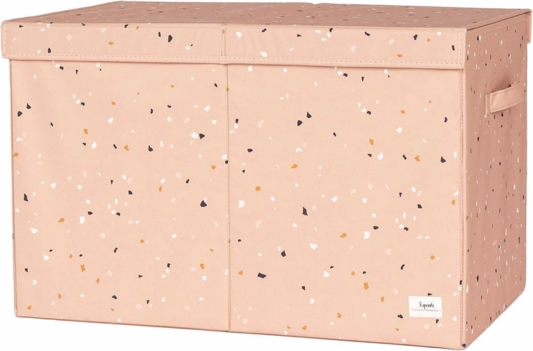 3 Sprouts legetøjskiste recycled terrazzo clay