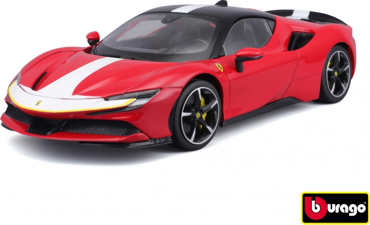 Bilmodel Ferrari SF90 Stradale Assetto Fiorano 2020 1:18 Bburago