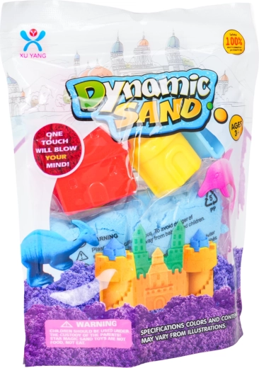 Sanselig underholdning med kinetisk sand