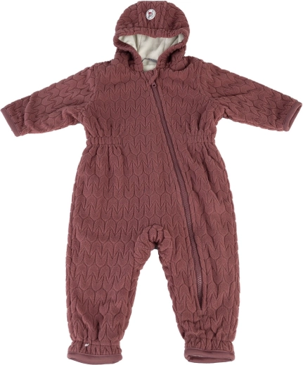 LODGER fleeceheldragt Skier Empire Rosewood 3–6 måneder