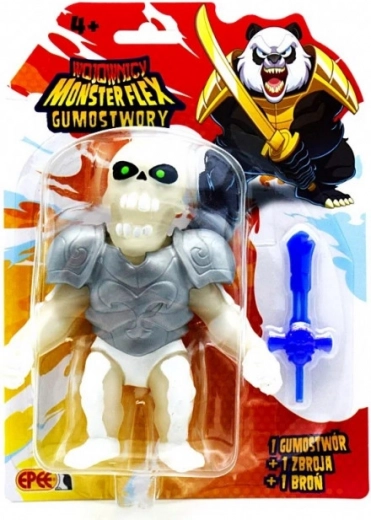 Gumshoe Warriors skeletfigur med lysende sværd genoplivning