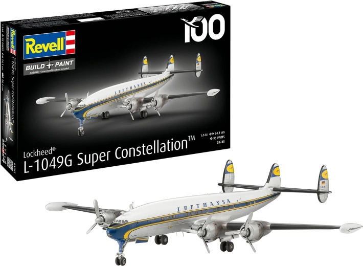 Plastikmodel Lockheed L-1049G Super Constellation Lufthansa 1:144