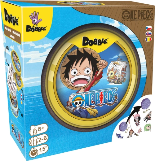 One Piece-motiver på 55 runde kort