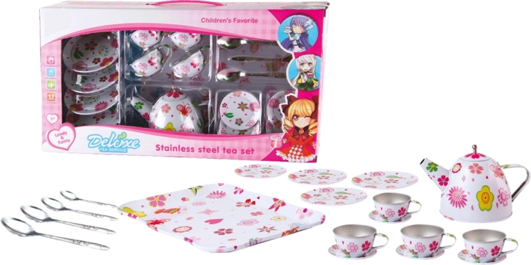 Tinsæt til teselskab for børn, 19 dele