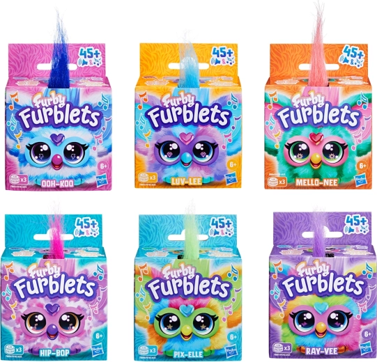Hasbro Furby Furblets interaktivt plysdyr assorteret