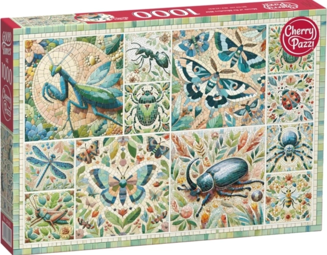 Cherry Pazzi puslespil mosaik af miniaturevildmark 1000 brikker