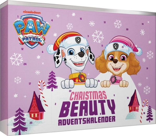 Børnekosmetisk adventskalender med Gurli Gris i pink