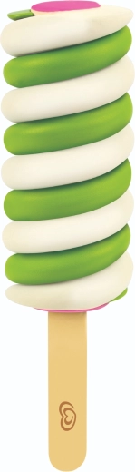 Realistisk spiralformet Twister på pind
