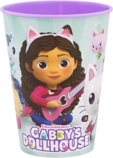 Børneplastikkop Gabby's magiske hus 260 ml