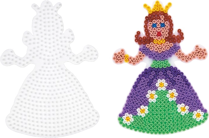 Hama MIDI perleplade til strygeperler – prinsesse