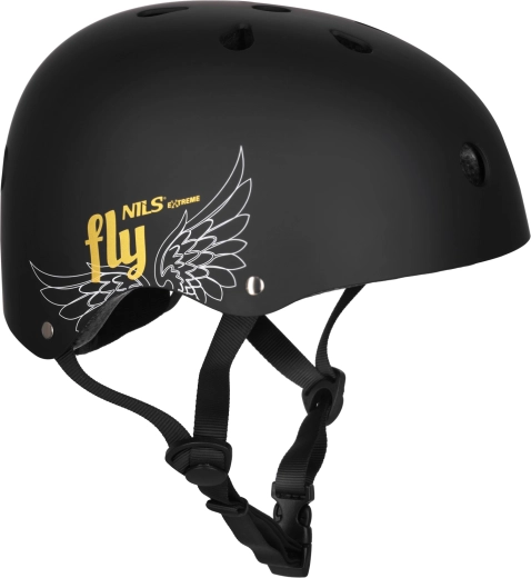 Helm NILS Extreme FLY mat sort – S (52-56 cm)