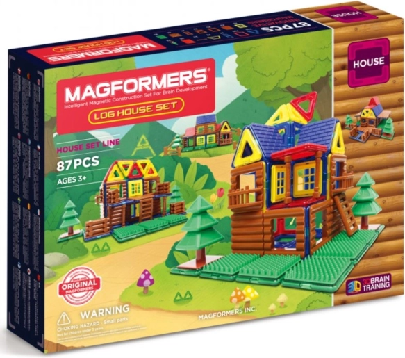MAGFORMERS Skovhytte 87 dele