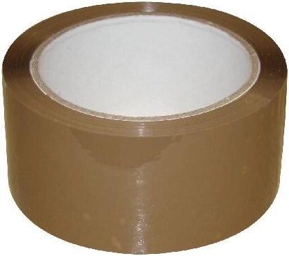 Pakketape 48 mm × 66 m brun