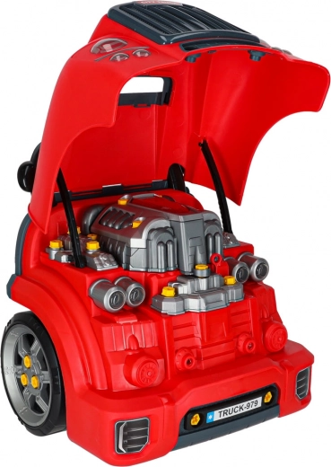 Åbentligge og motor der kan skilles ad