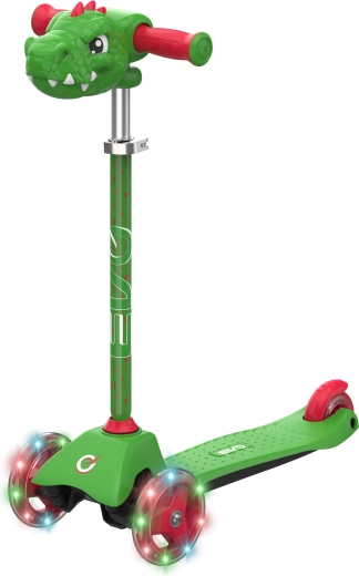 Lysende forhjul med ABEC-5-lejer