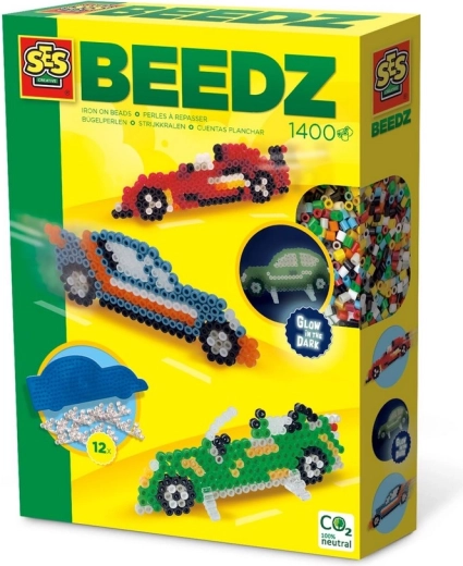 1400 strygeperler til bilmotiver