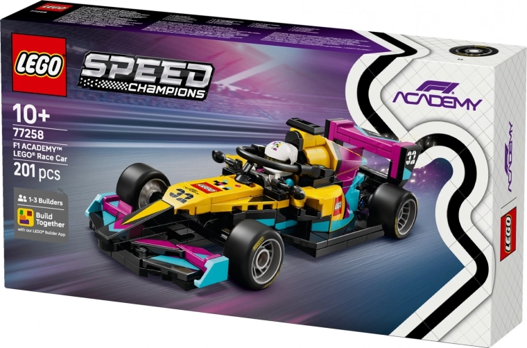 Minifigur af kører til raceleg
