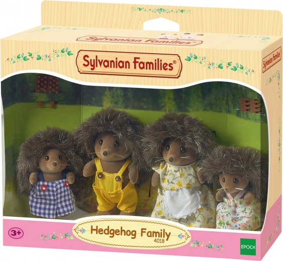 Sylvanian Families pindsvinefamilie – sæt med 4 figurer