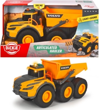 Dickie Volvo-dumper med lys og lyd