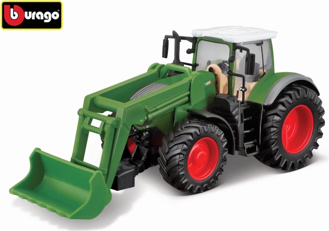 Bburago traktor Fendt 1050 Vario med frontskovl
