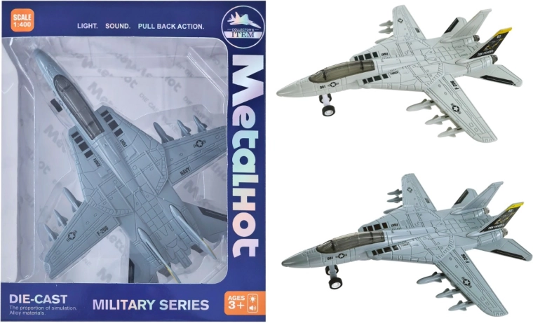 Sparkys metalmodel af jagerfly F-14 Tomcat 1:400