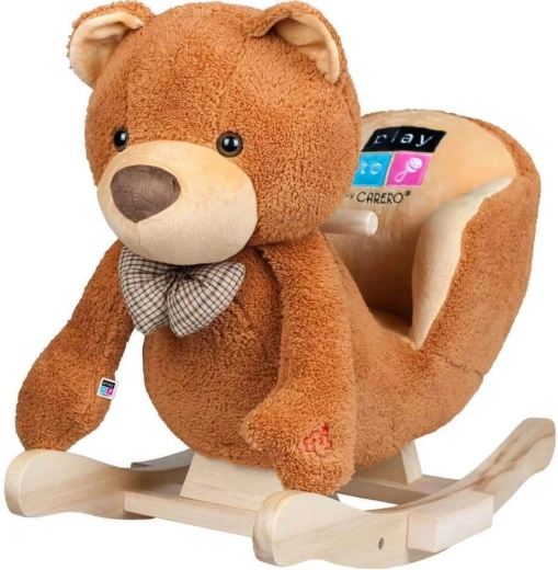 Gyngende plysbamse med lyde PlayTo, brun