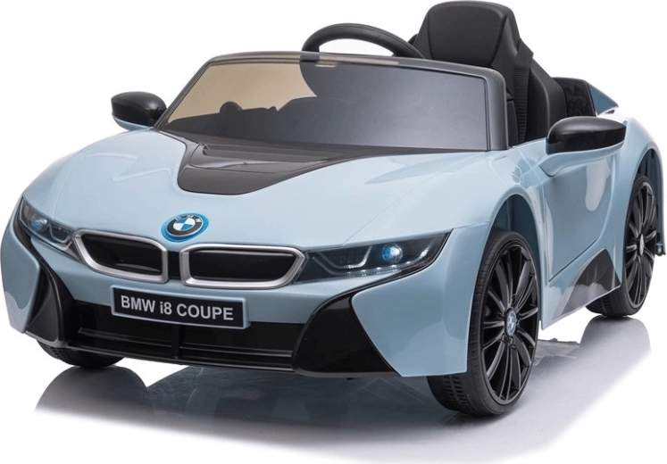 Elektrisk legebil til børn BMW i8 – blå, 12 V