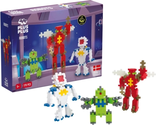 Plus-Plus robot byggeri