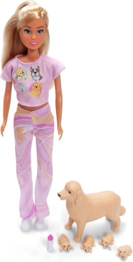 Steffi og hendes hundefamilie