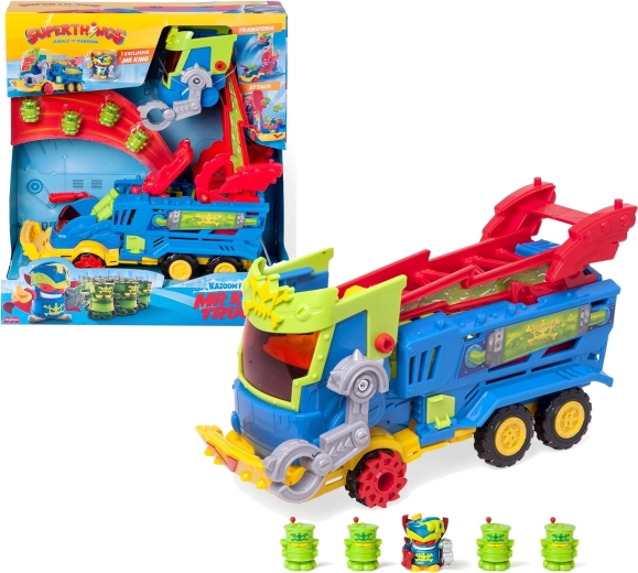 SuperThings Mr King Truck – kamptruck med figur