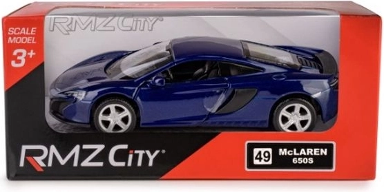 RMZ McLaren 650S modelbil 1:32 blå