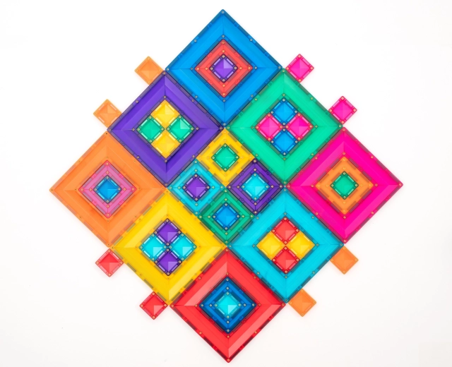 Transparente farver, der stimulerer kreativiteten