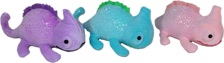 Plys-kameleon 25 cm