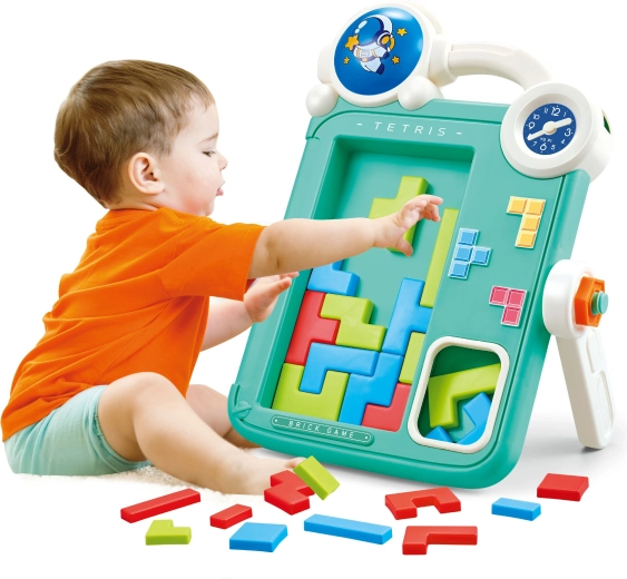 Sjov samling af Tetris-brikker