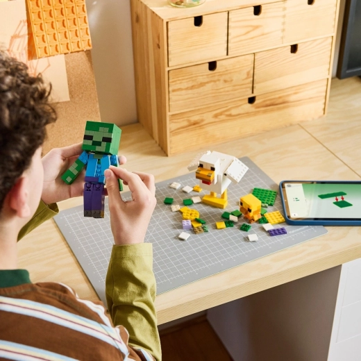 Bygning med støtte fra LEGO Builder-appen