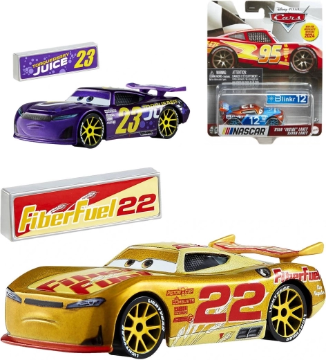 Mattel metalbil Disney Pixar Cars NASCAR 1:55 - 1 stk.