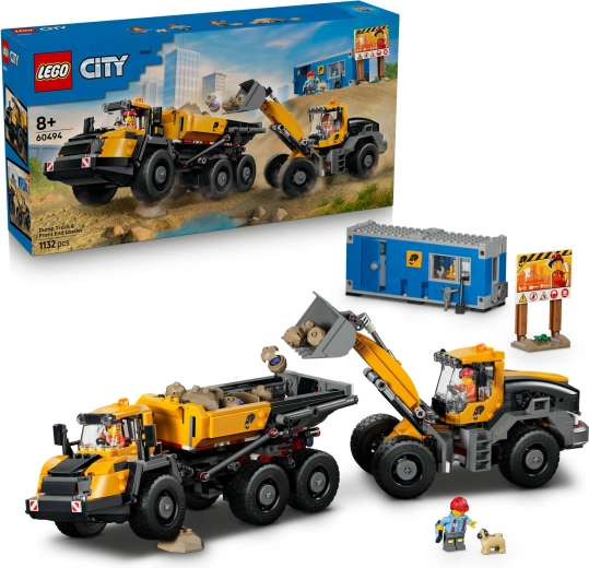 LEGO City Dumper og frontlæsser