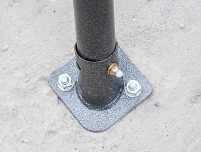 Solid forankring på beton, asfalt og fliser