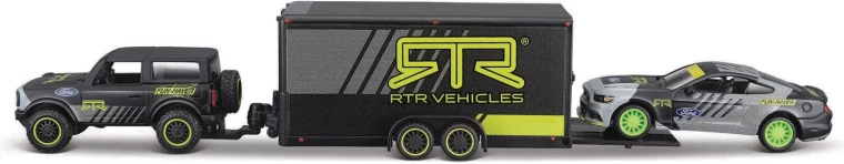 Maisto Design Team Haulers metaltrækker med bil 1:64
