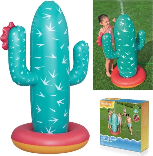 Bestway oppustelig have-sprinkler Kaktus Oasis