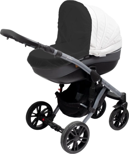 Myggenet til barnevogn New Baby Basic sort