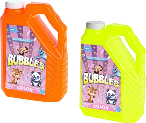 Sæbeboblevæske 1000 ml – 2 farver