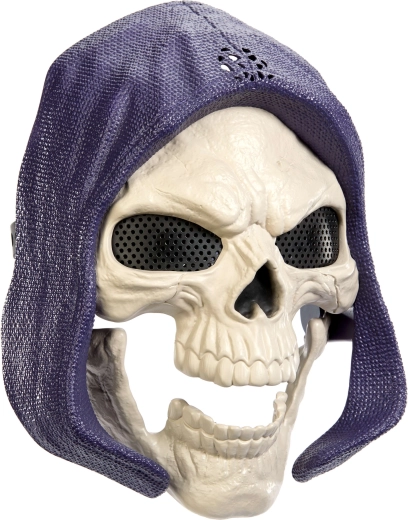 Ikonisk Skeletor-look med hætte