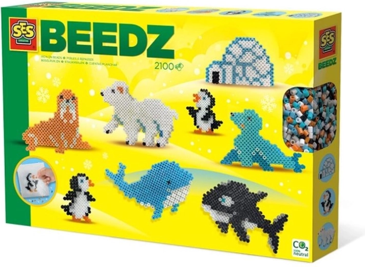 SES Creative Beedz strygeperler – arktiske dyr