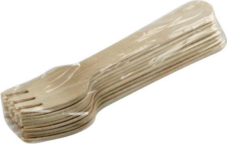 Engangsgafler af træ 160 mm (10 stk)