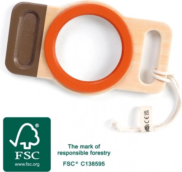 Træforstørrelsesglas XXL til små opdagere SMALL FOOT