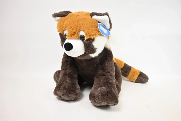 Plys rød panda 36 cm