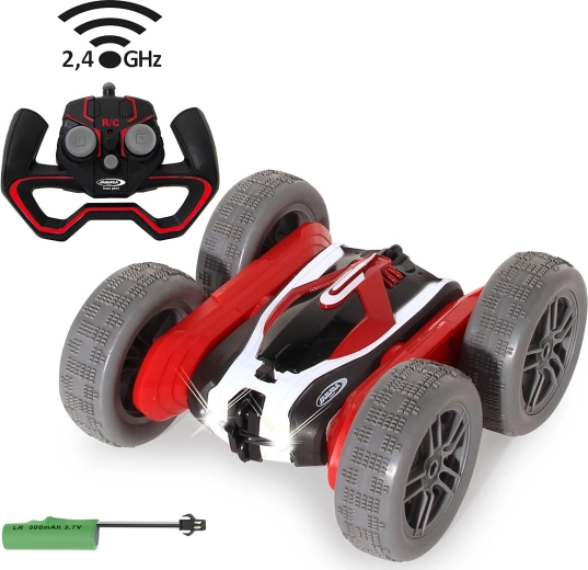 RC-stuntbil Jamara SpinX rød-sort